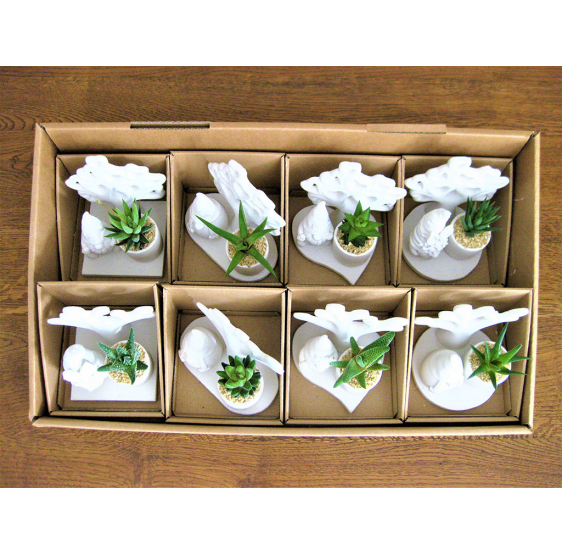 Serie 8 gnomi o elfi albero