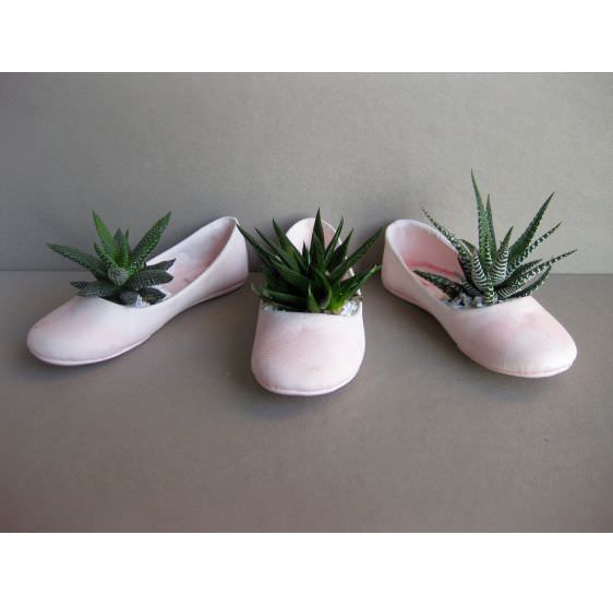 tris ballerine rosa da bimba