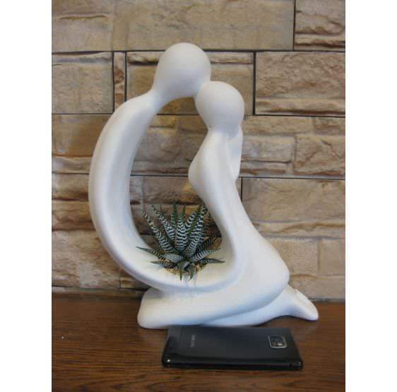 Scultura coppia Bacio